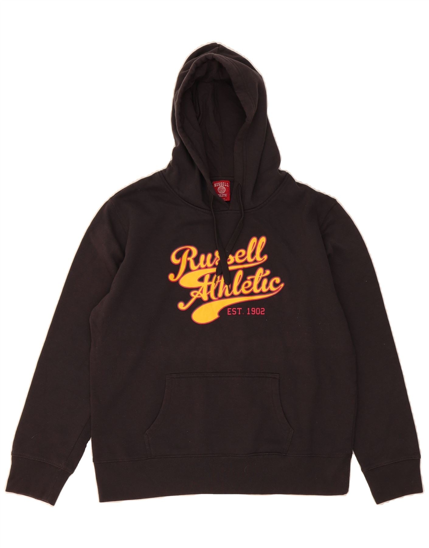 RUSSELL ATHLETIC Womens Graphic Oversized Hoodie Jumper UK 16