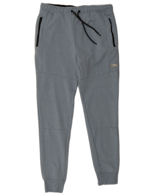 Jack & Jones Mens Regular Fit Tracksuit Trousers Joggers Medium Blue Sports
