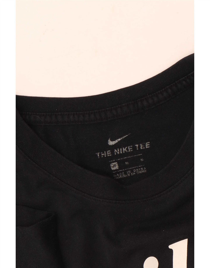 Nike Mens Graphic T-Shirt Top Medium Black