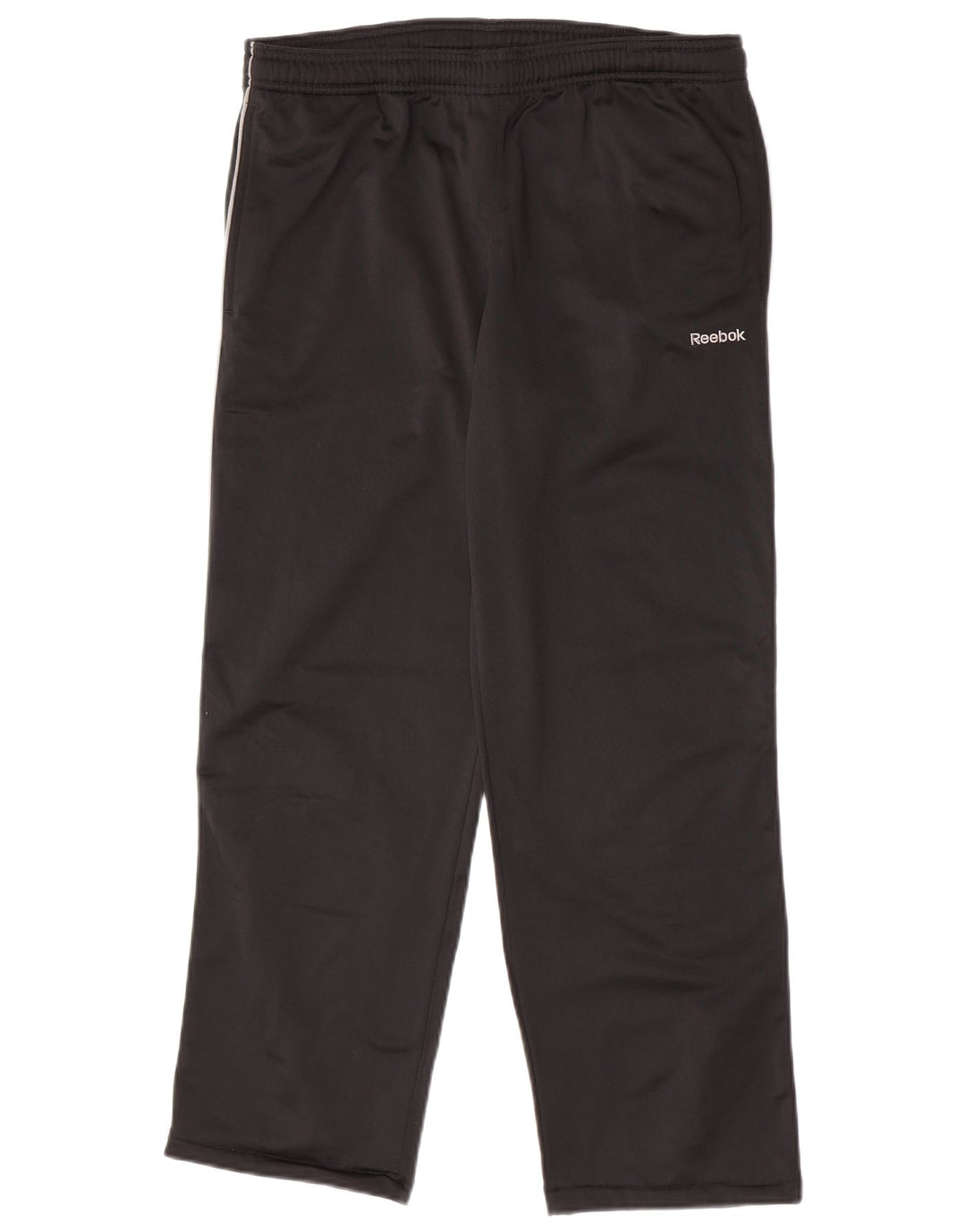Reebok Mens Tracksuit Trousers Small  Black Polyester