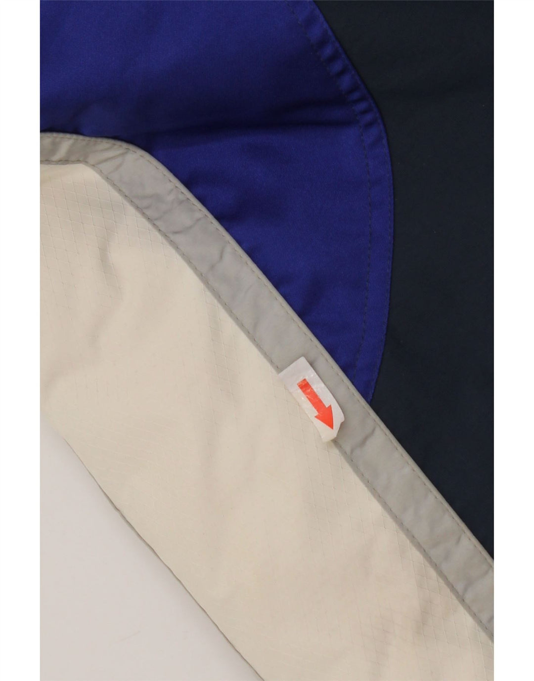 Aesse Mens Hooded Ski Jacket IT 54 2XL Blue Colourblock