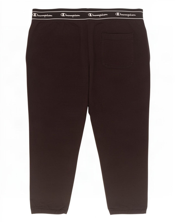 Champion Mens Graphic Capri Tracksuit Trousers XL Black