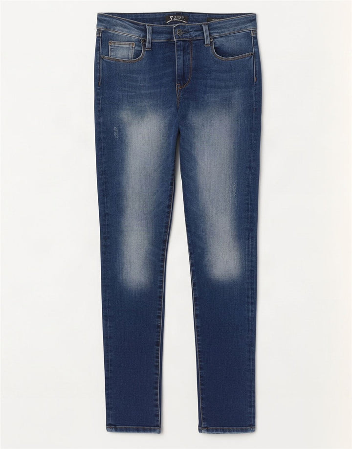 Guess Womens Starlet Skinny Jeans W31 L32 Blue