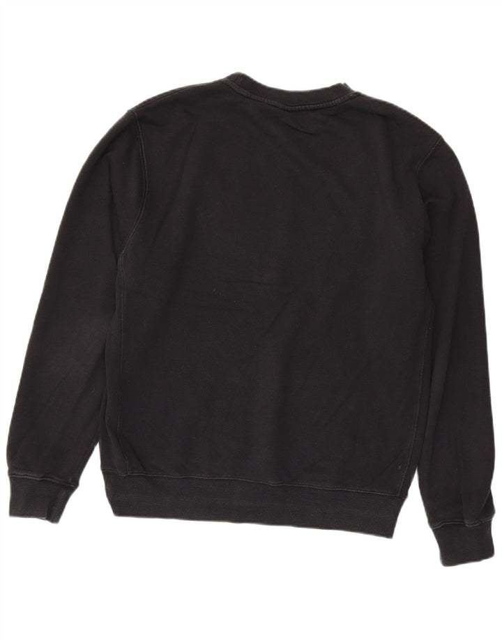 Nike Mens Sweatshirt Jumper Small Black Cotton