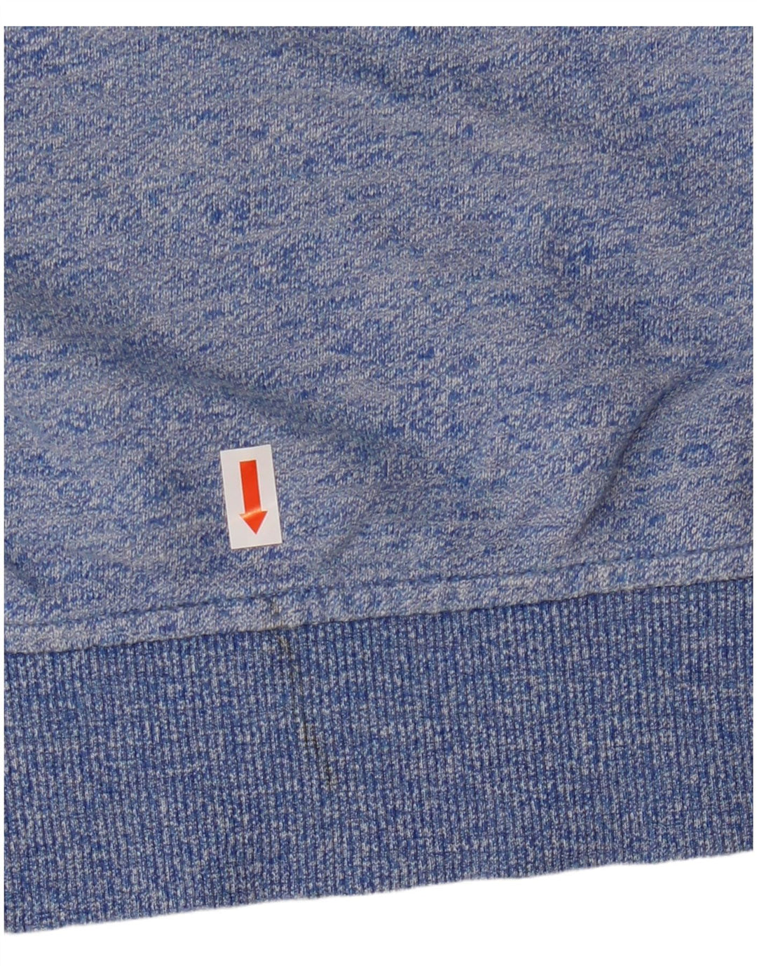 Lyle & Scott Mens Sweatshirt Jumper Small Blue Flecked Cotton