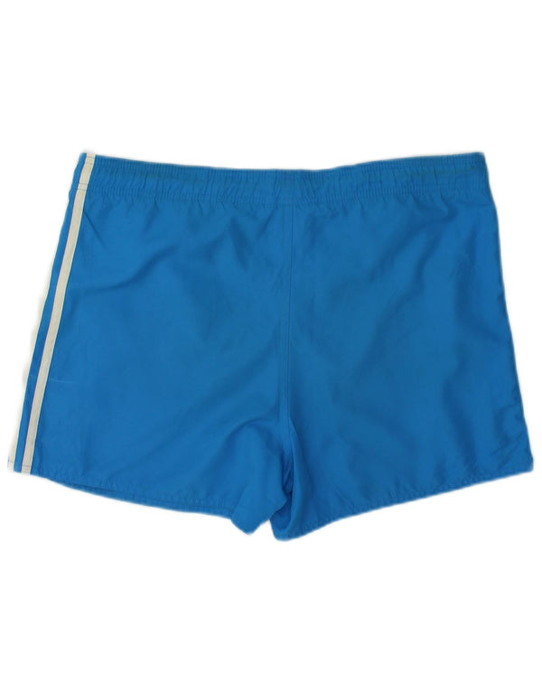 Adidas Mens Sport Shorts Small Blue Polyester