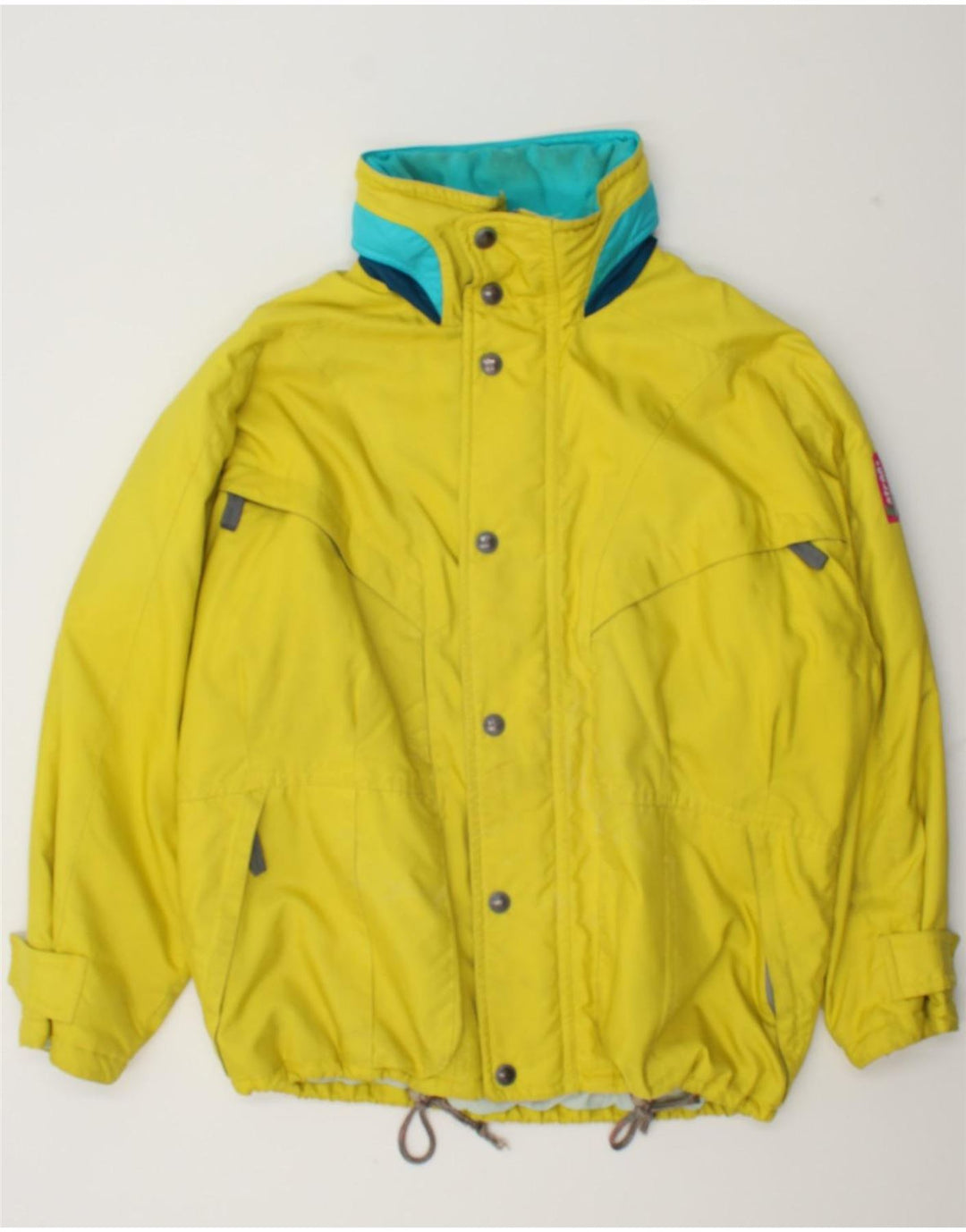 Colmar Mens Hooded Ski Jacket UK 42 XL Yellow