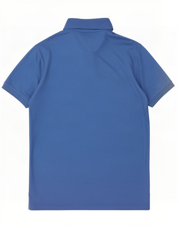 Tommy Hilfiger Mens Regular Fit Polo Shirt XL Blue Cotton