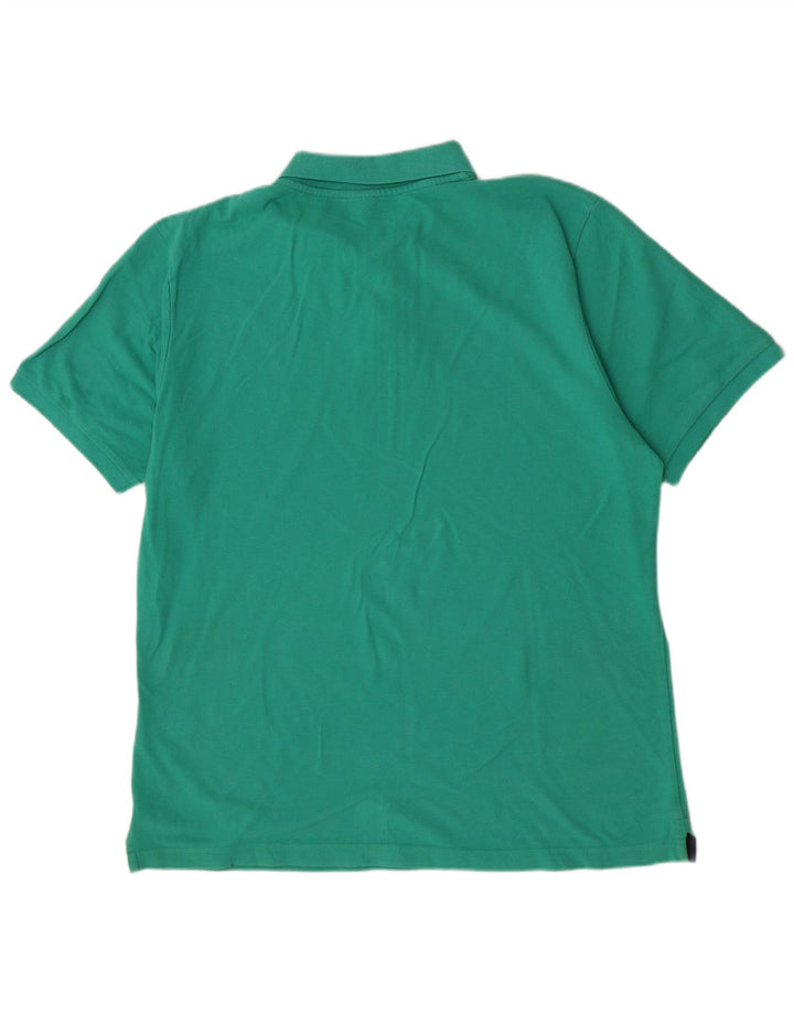 North Sails Mens Polo Shirt Large Green Cotton
