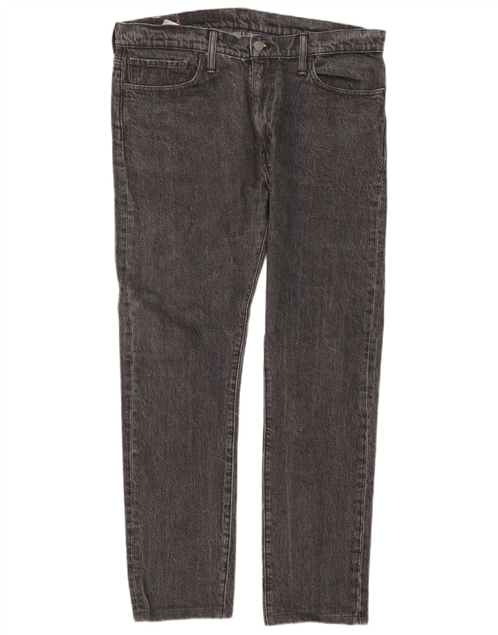 Levi's Mens 510 Skinny Jeans W36 L29 Grey Cotton