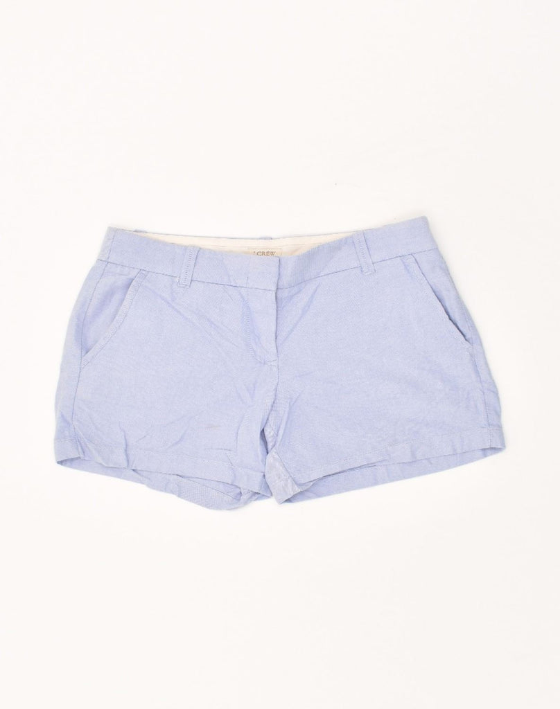 J. CREW Womens Chino Shorts US 2 XS W32 Navy Blue Cotton | Vintage J. Crew | Thrift | Second-Hand J. Crew | Used Clothing | Messina Hembry 