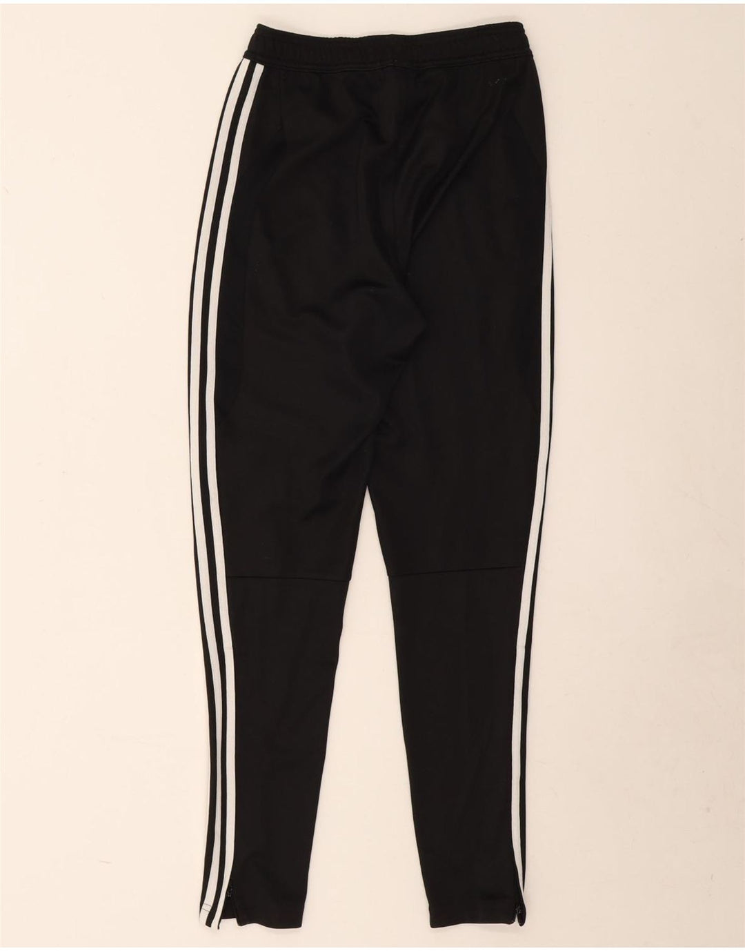 Adidas Womens Tracksuit Trousers UK 4 XS Black Polyester