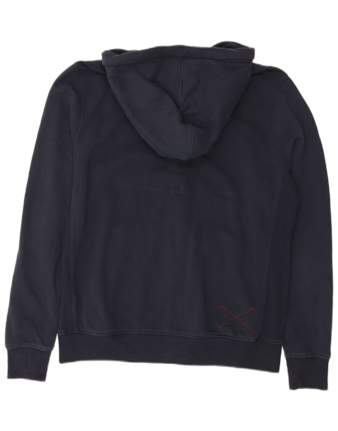 Fat Face Mens Zip Hoodie Sweater Large Navy Blue Cotton