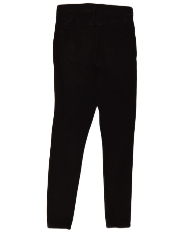 Hollister Womens High Waist Skinny Jeans US 5 Small W27 L28 Black Cotton