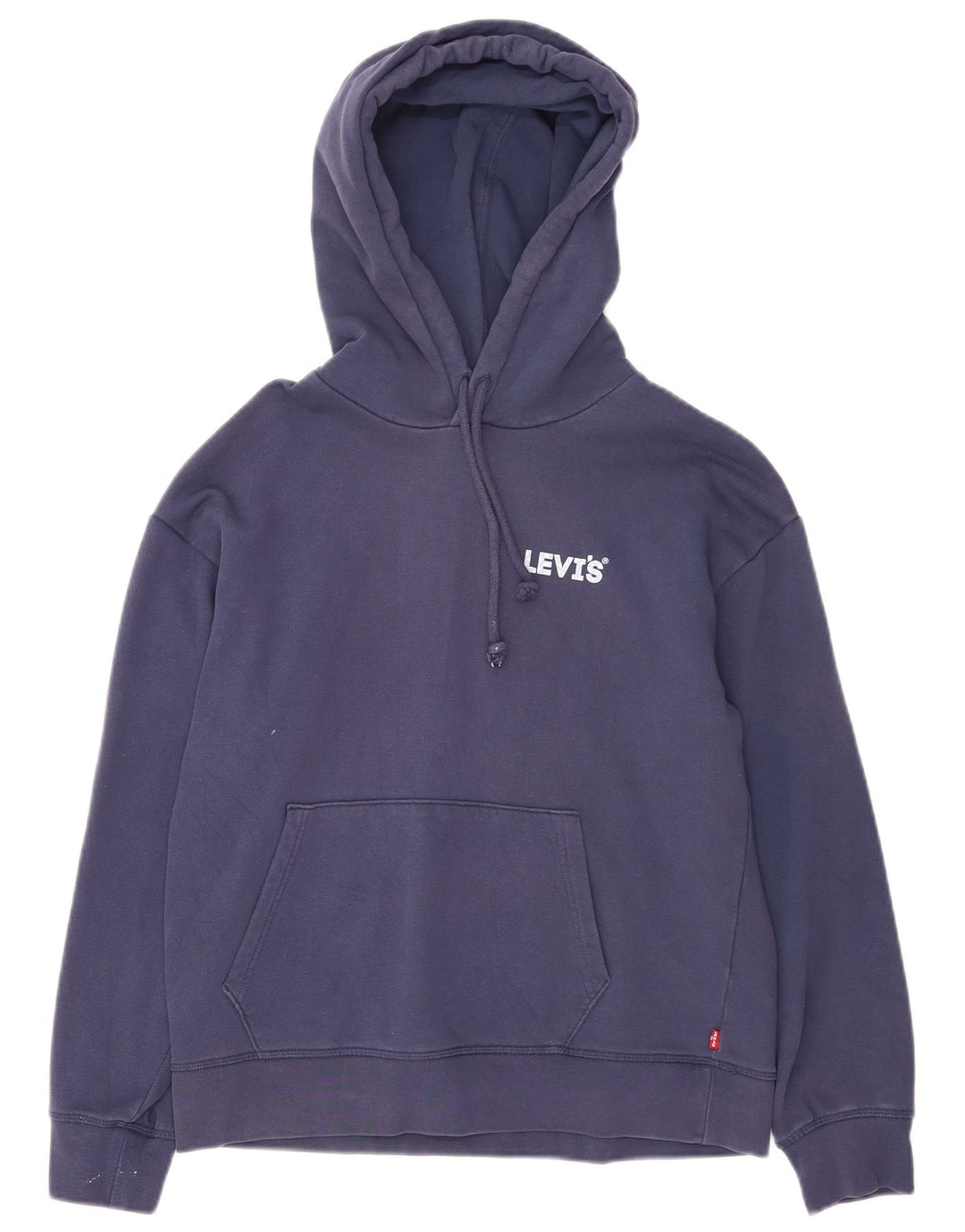 Levi's Mens Hoodie Jumper Small Navy Blue Cotton