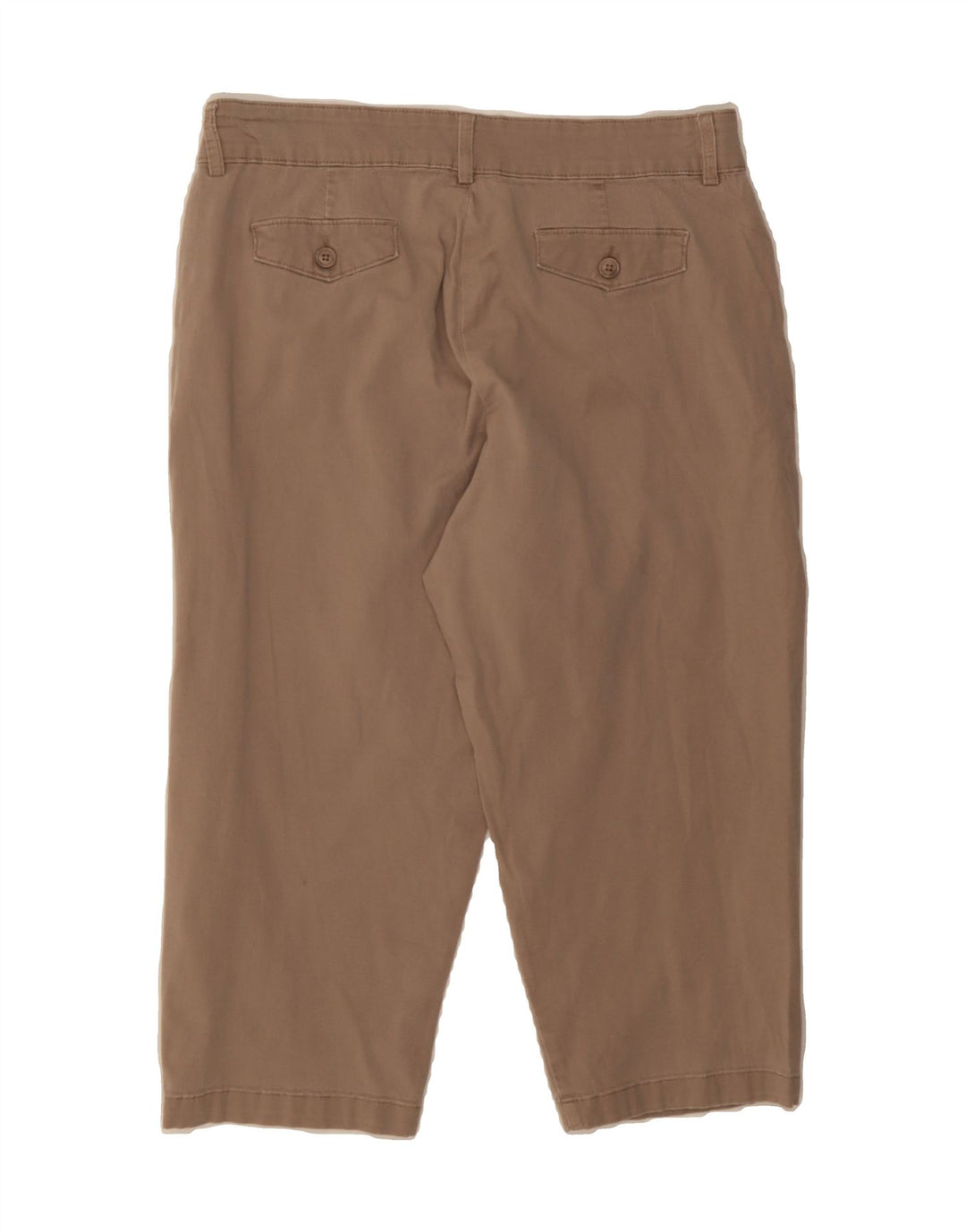 LEE Womens Natural Fit Straight Capri Trousers W32 L20 Beige Vintage Lee and Second-Hand Lee from Messina Hembry 
