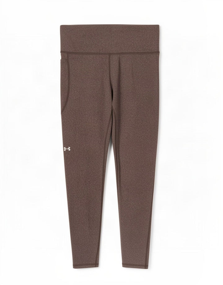 Under Armour Womens Compression Crop Leggings UK 16 Large Grey