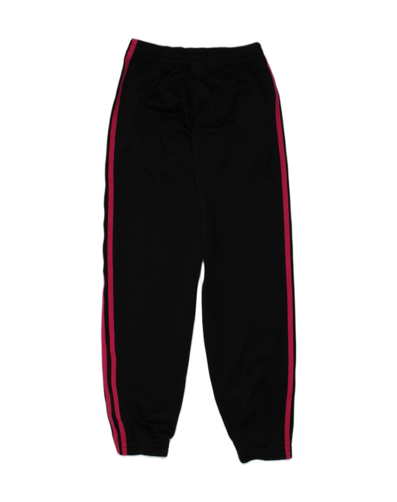 ADIDAS Girls Tracksuit Trousers Joggers 9-10 Years Black Polyester | Vintage Adidas | Thrift | Second-Hand Adidas | Used Clothing | Messina Hembry 