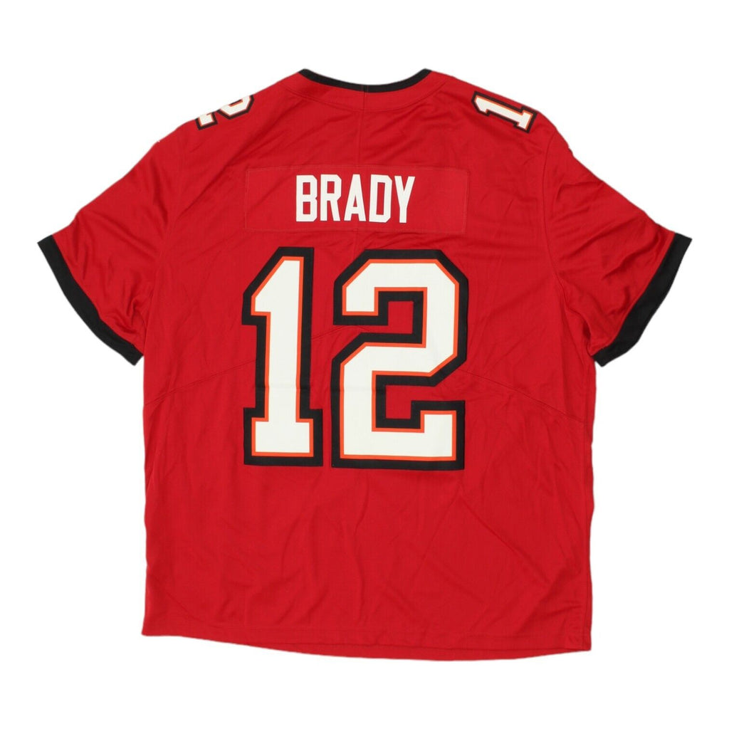 Tampa Bay Buccaneers Tom Brady Nike Mens Red Jersey | NFL Sportswear | Vintage Messina Hembry | Thrift | Second-Hand Messina Hembry | Used Clothing | Messina Hembry 
