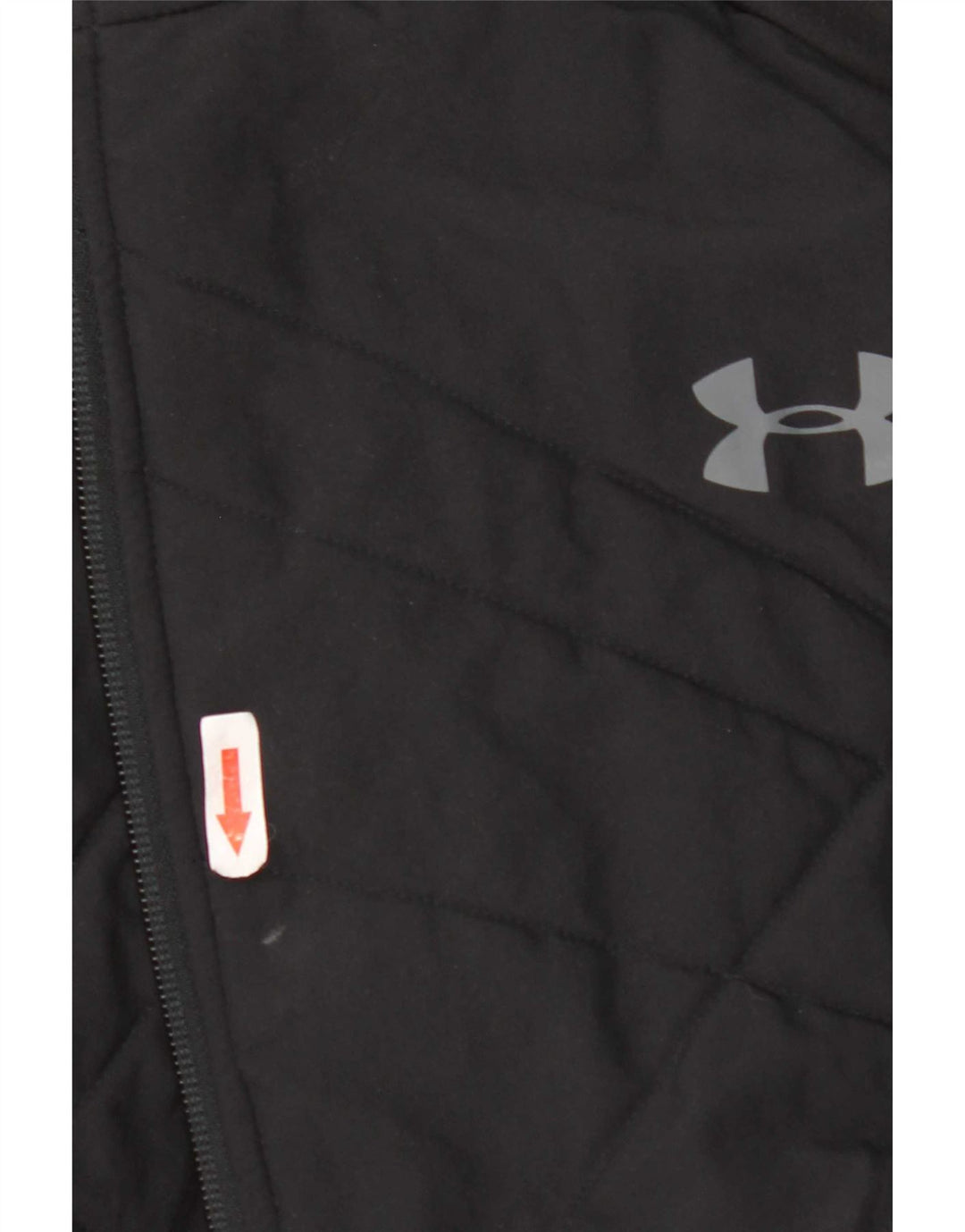 Under Armour Mens Hooded Tracksuit Top Jacket 2XL Black Polyester