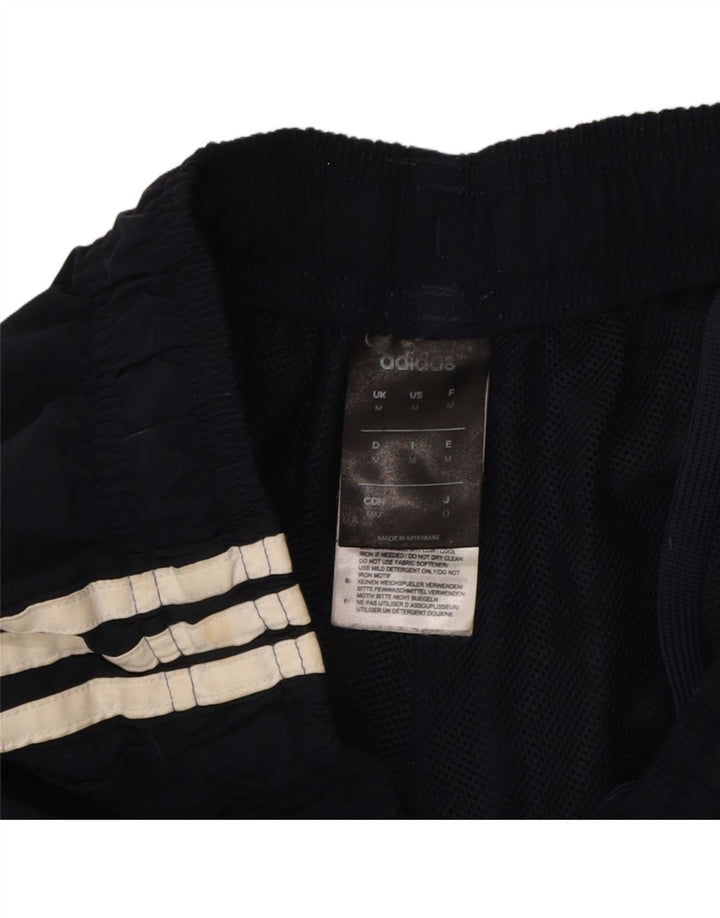 ADIDAS Mens Sport Shorts Medium Navy Blue Polyester Vintage Adidas and Second-Hand Adidas from Messina Hembry 