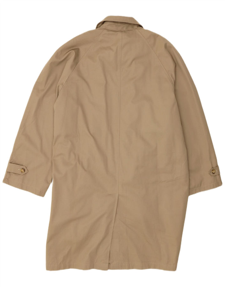 Vintage Mens Trench Coat IT 54 2XL Beige