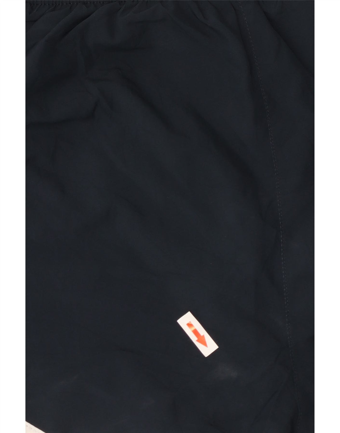 NIKE Womens Dri Fit Sport Shorts UK 14 Medium  Navy Blue Polyester