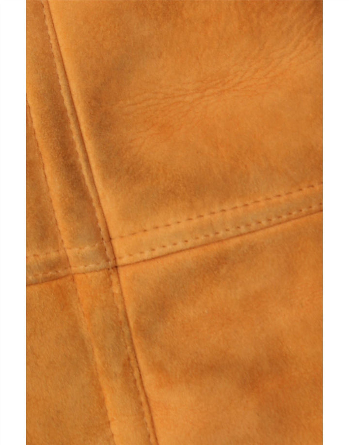 VINTAGE Mens Shearling Jacket IT 52 XL Beige Shearling