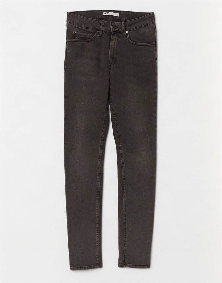 Zara Mens Skinny Jeans EU 38 Small W30 L29 Grey
