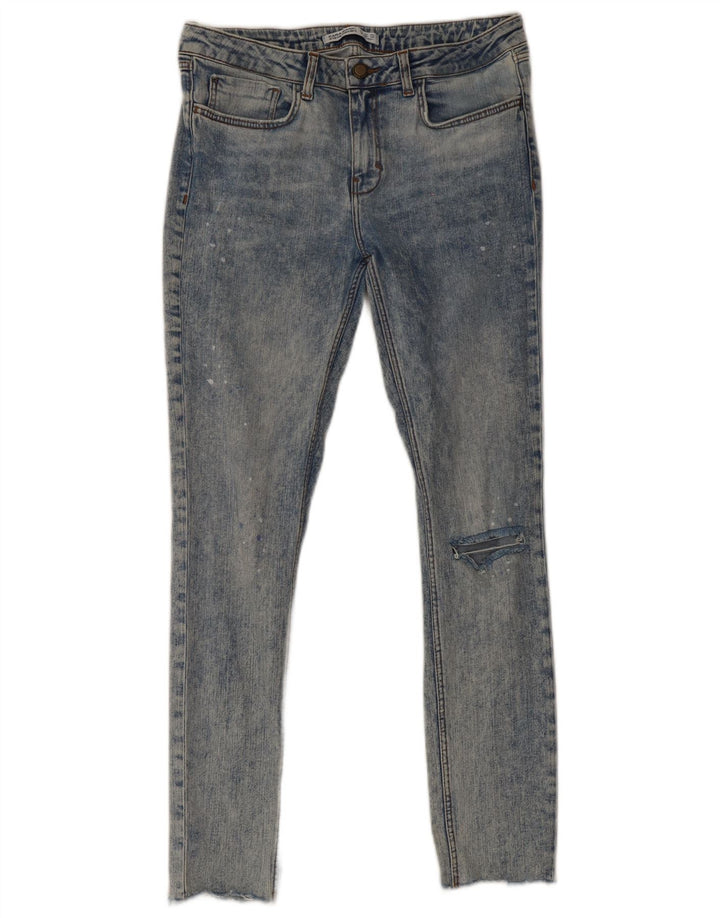Zara Womens Skinny Jeans EU 40 Medium W30 L29 Blue