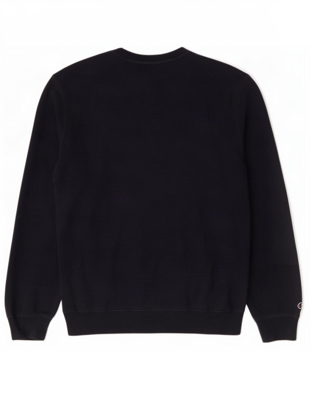 Champion Mens Graphic Sweatshirt Jumper Medium Navy Blue Cotton