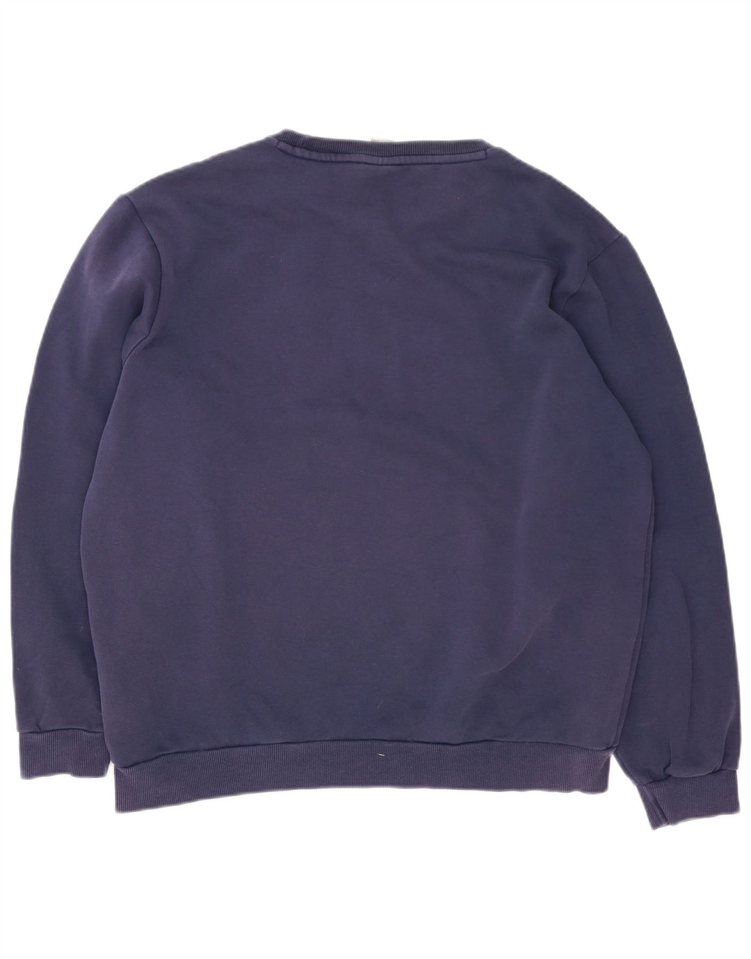 Puma Mens Graphic Sweatshirt Jumper Large Navy Blue Cotton