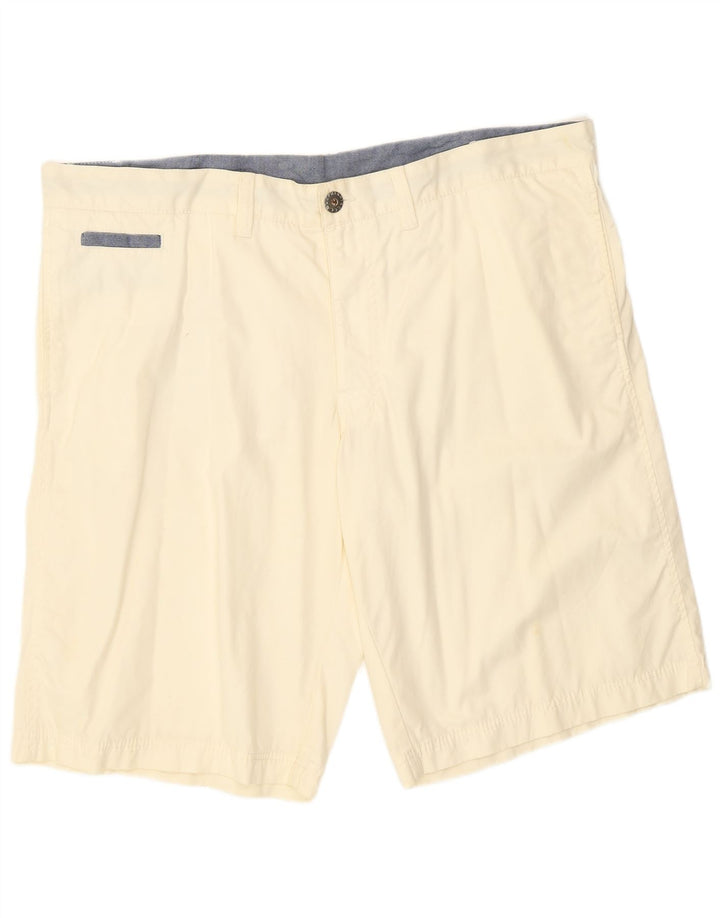 Murphy & Nye Mens Chino Shorts W44 2XL White Cotton