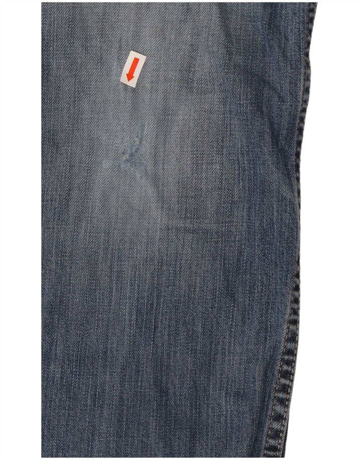 Levi's Mens Straight Jeans W32 L30 Blue Cotton
