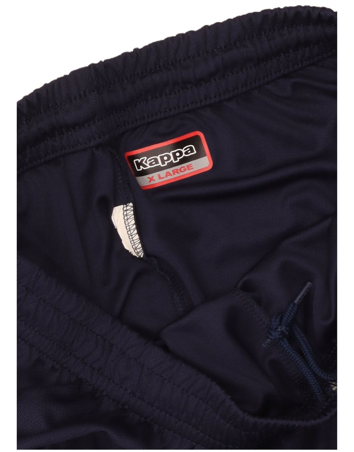 Kappa Mens Graphic Sport Shorts XL Navy Blue