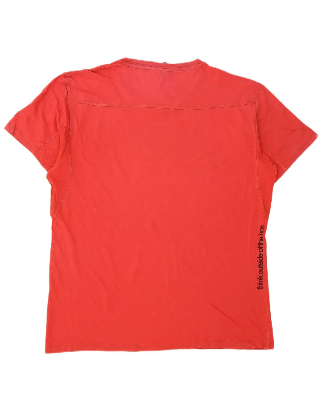 Jack & Jones Mens Graphic T-Shirt Top XL Red