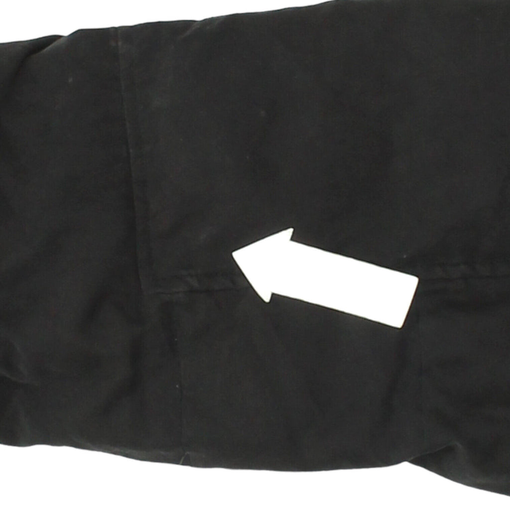Hik Soul Free Mens Black Long Puffer Coat | Outdoor Hooded Padded Jacket VTG | Vintage Messina Hembry | Thrift | Second-Hand Messina Hembry | Used Clothing | Messina Hembry 