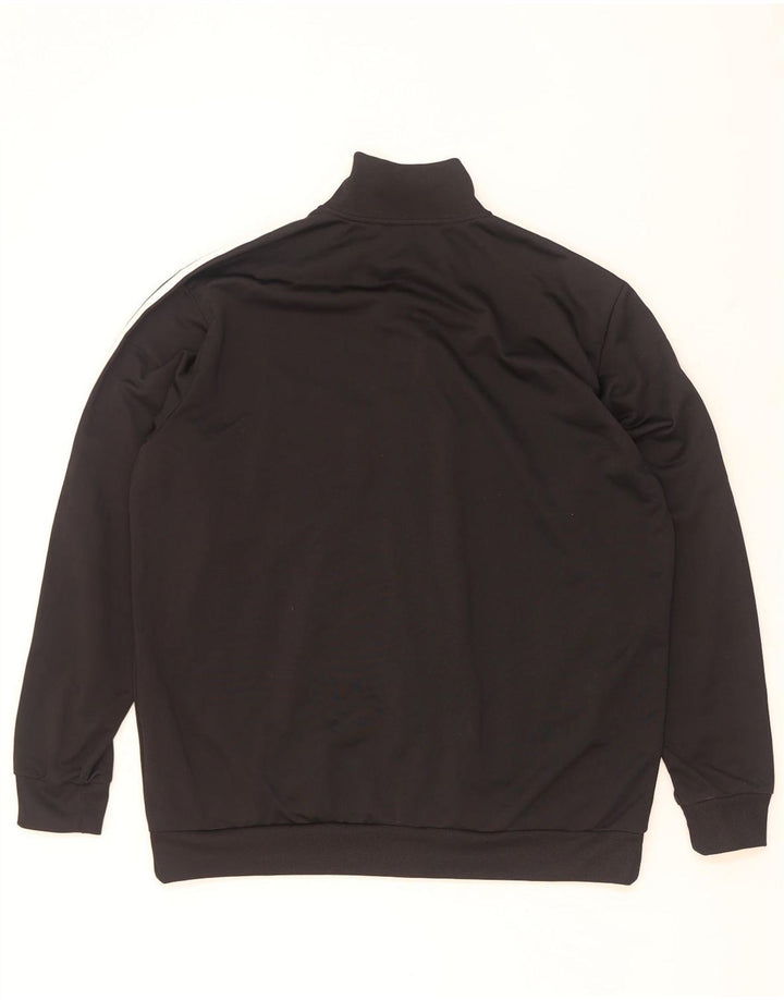 Adidas Mens Tracksuit Top Jacket XL Black Polyester