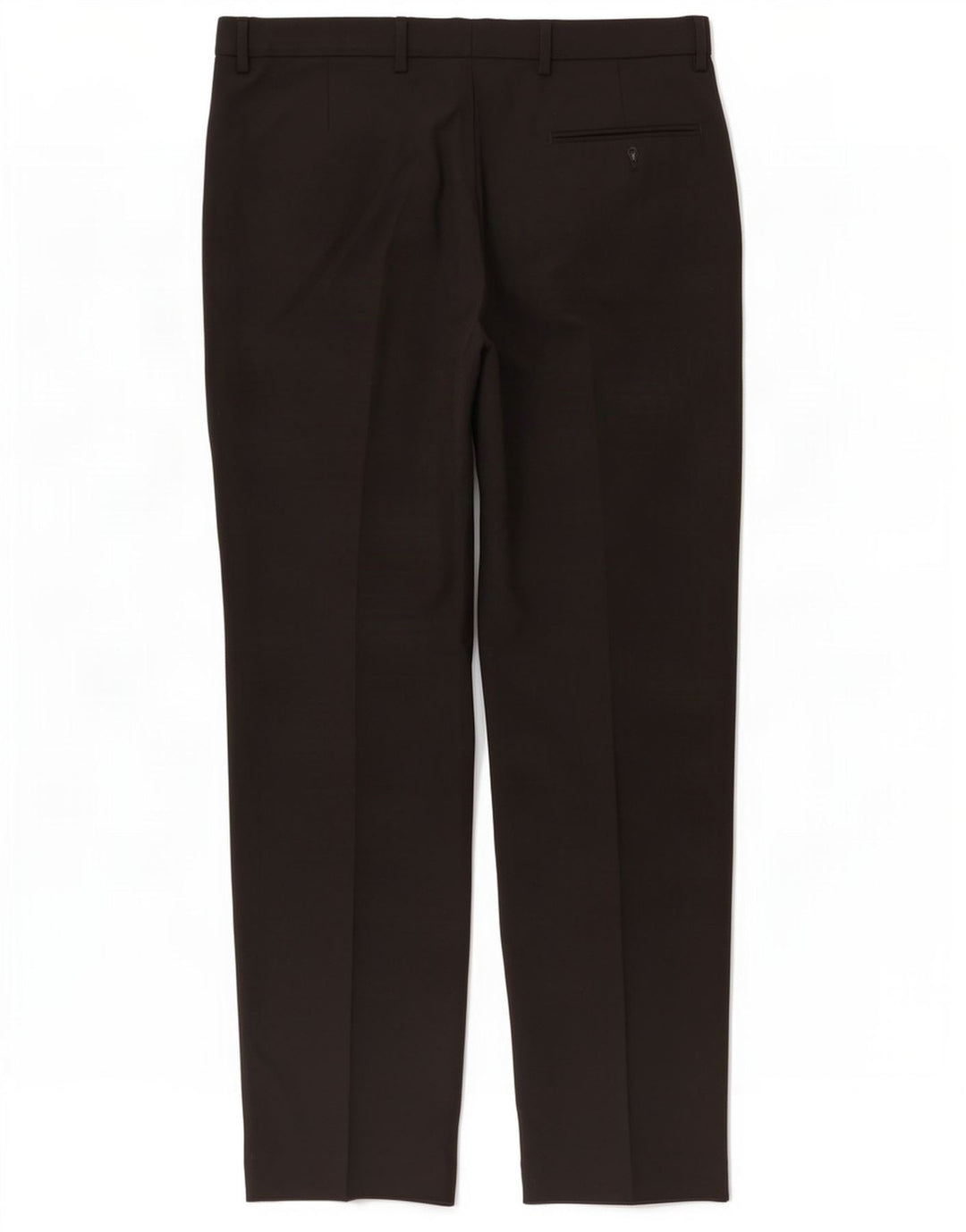 Marks & Spencer Mens Regular Suit Trousers W36 L33 Black Polyester