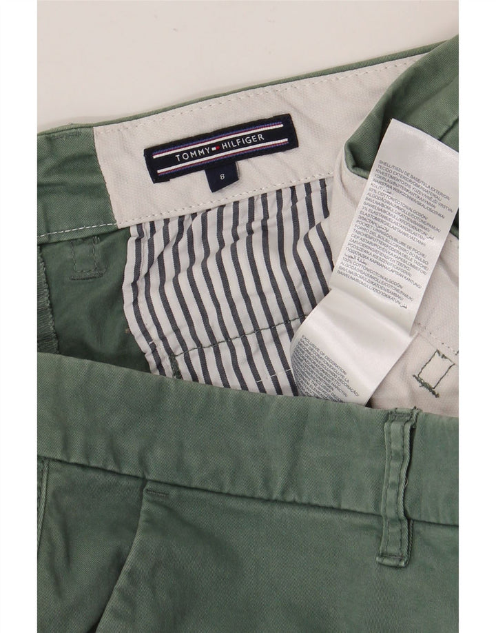 TOMMY HILFIGER Womens Chino Shorts US 8 Medium W32 Khaki Cotton