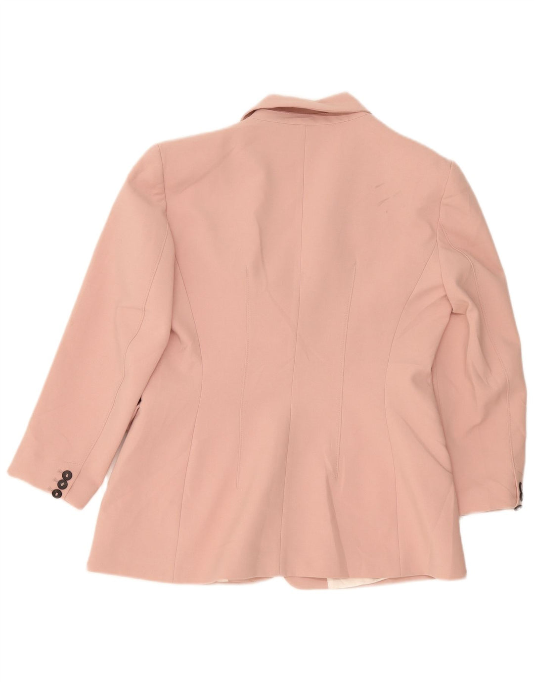 Zara Womens 2 Button Blazer Jacket UK 18 XL Pink