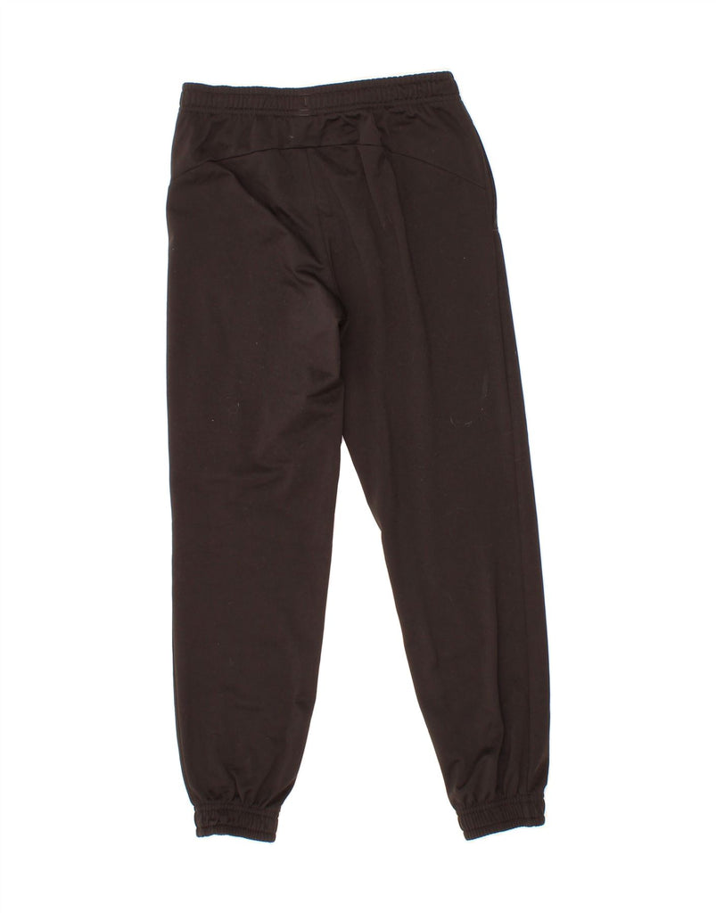 PUMA Boys Tracksuit Trousers Joggers 11-12 Years  Black Polyester Vintage Puma and Second-Hand Puma from Messina Hembry 