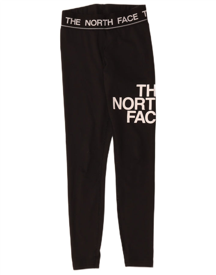 The North Face Womens Graphic Leggings UK 4 XS Black Polyester