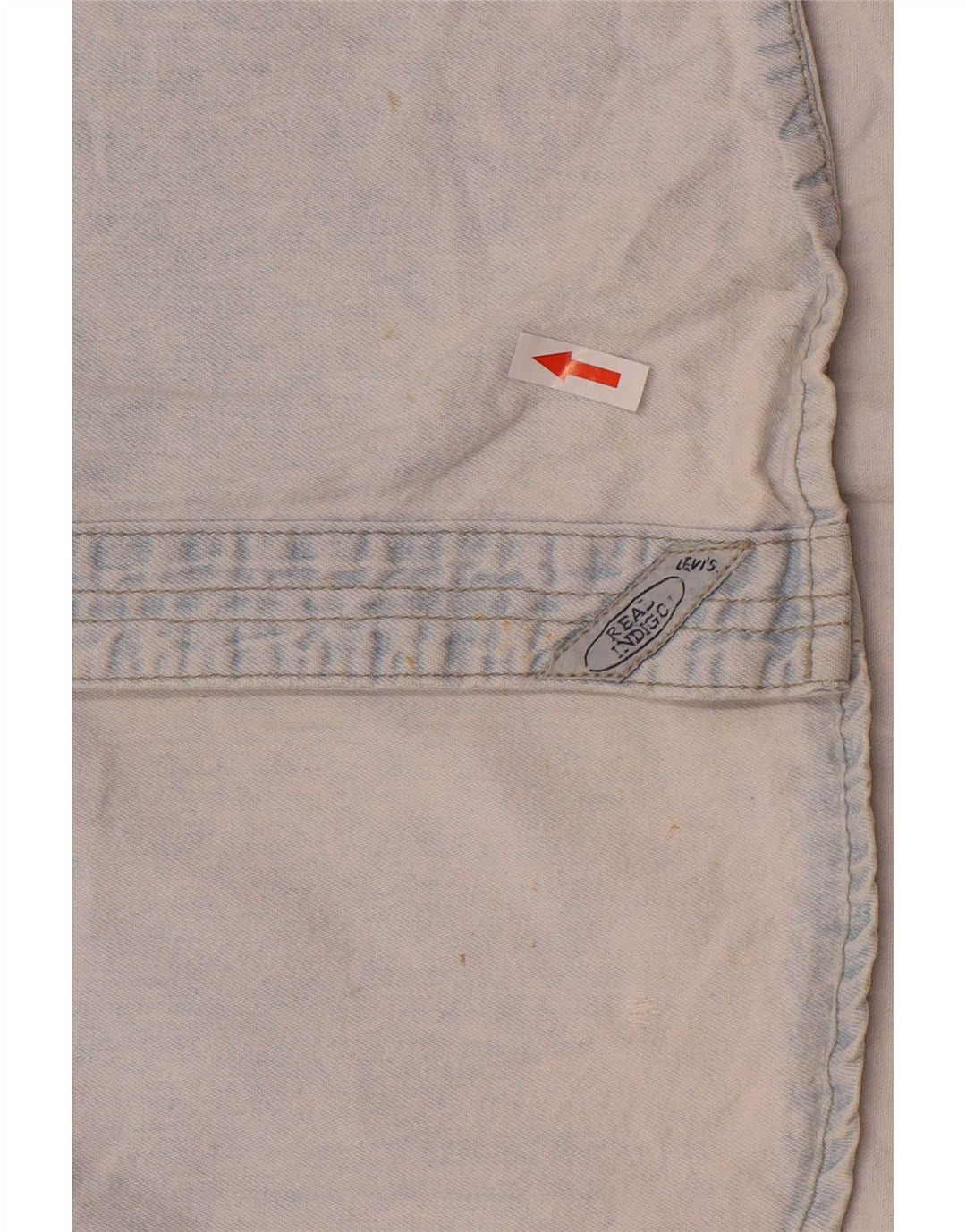 Levi's Mens Denim Shirt Small Blue Cotton
