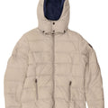 Best Company Womens Hooded Padded Jacket UK 14 Medium White Nylon