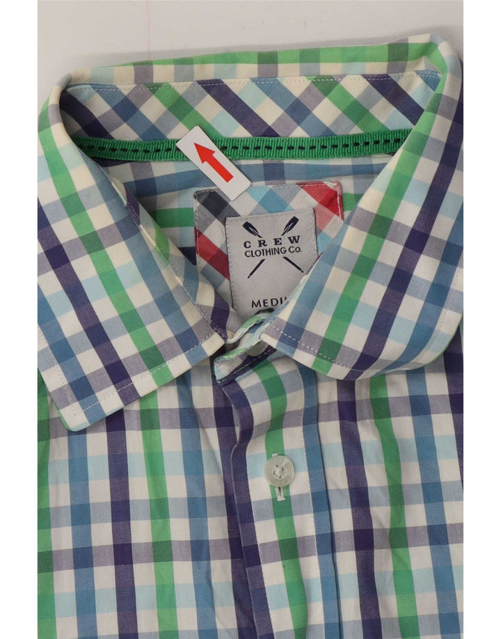 Crew Clothing Mens Classic Fit Shirt Medium Multicoloured Gingham Cotton