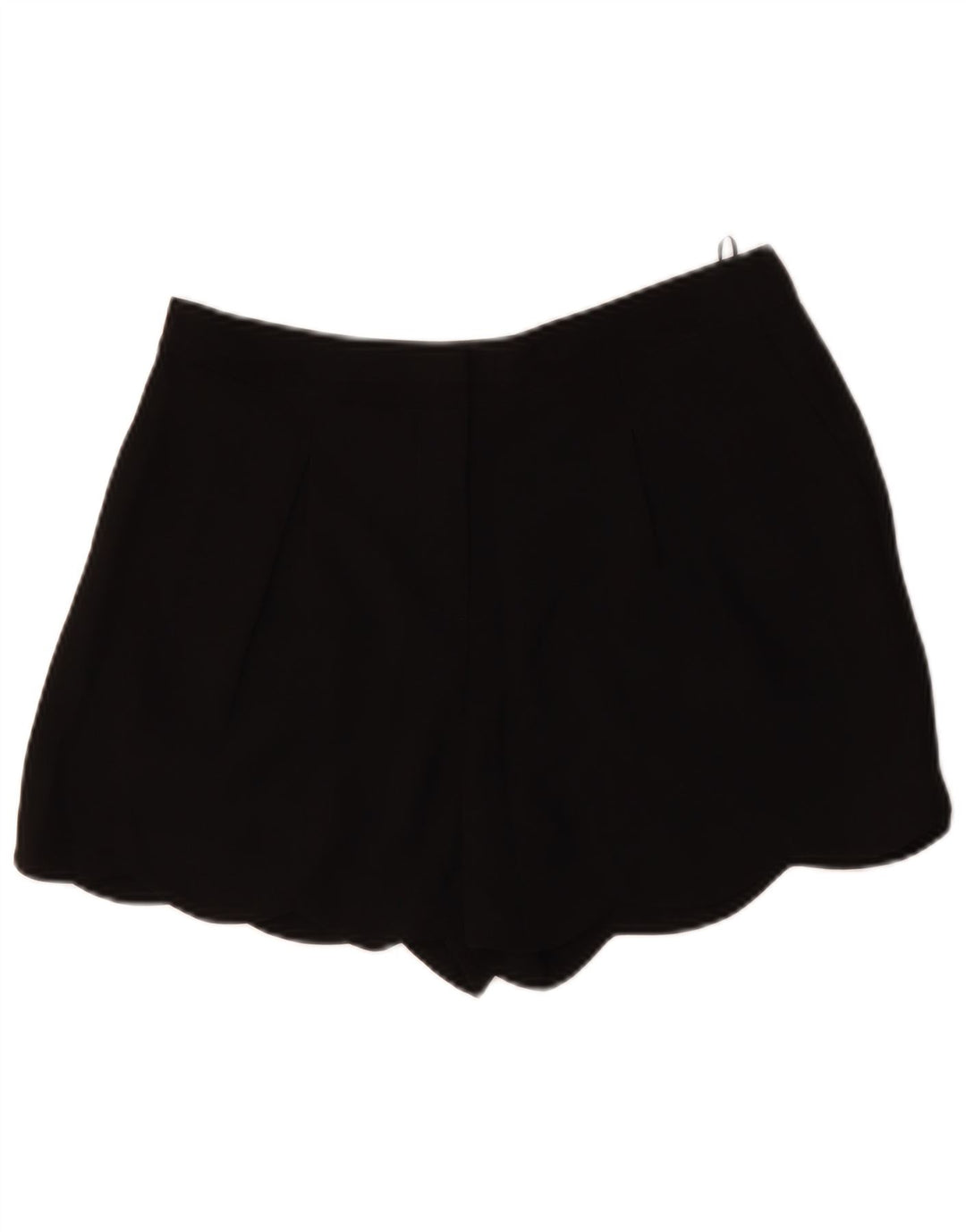 OASIS Womens High Waist Chino Shorts UK 12 Medium W32 Black Polyester