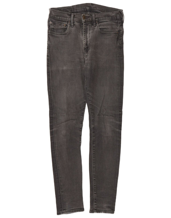 Levi's Womens 519 Extreme Skinny Jeans W30 L32 Grey Cotton