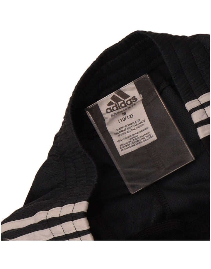 Adidas Boys Tracksuit Trousers 10-11 Years Medium Grey Polyester