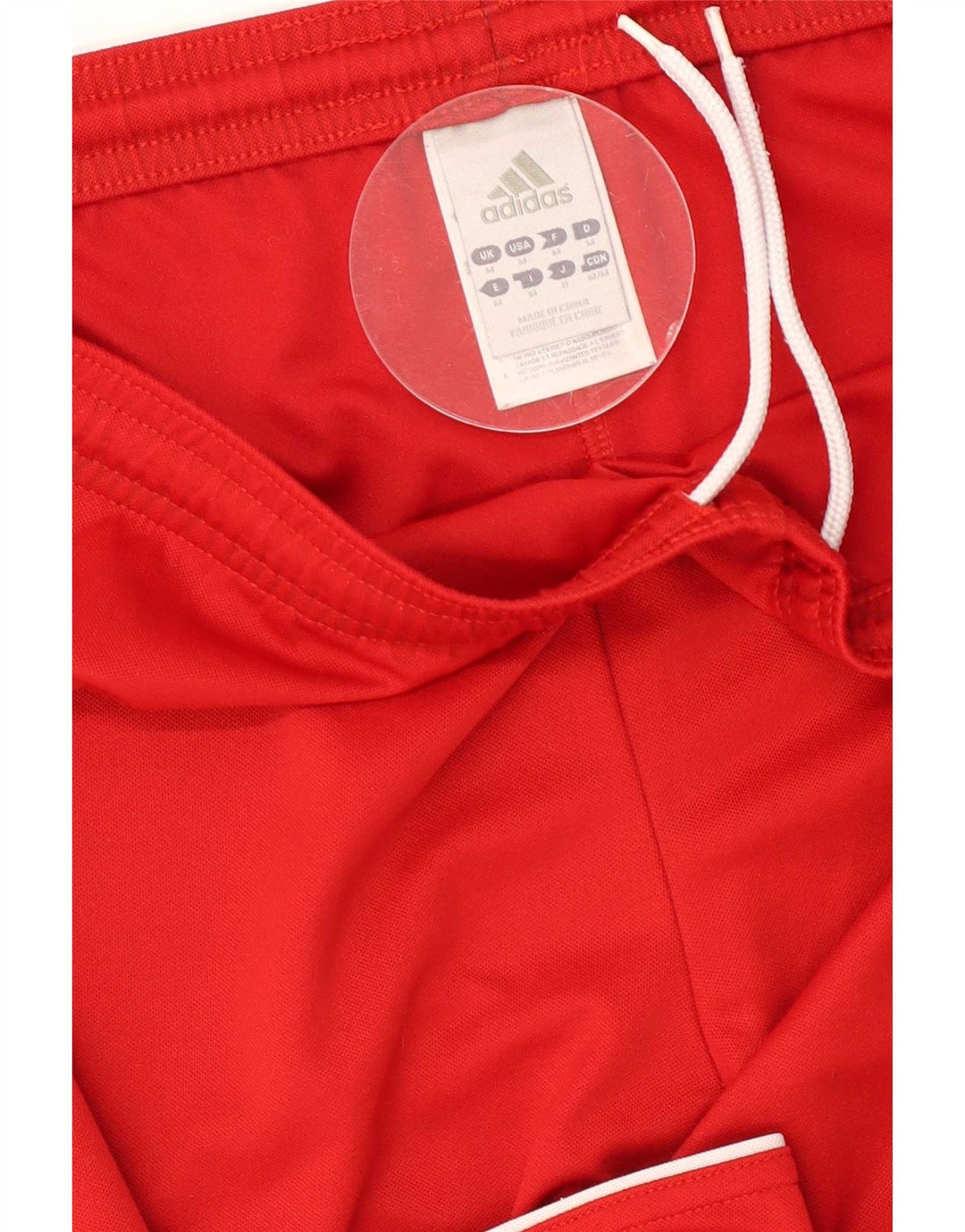Adidas Mens Climalite Sport Shorts Medium Red Polyester